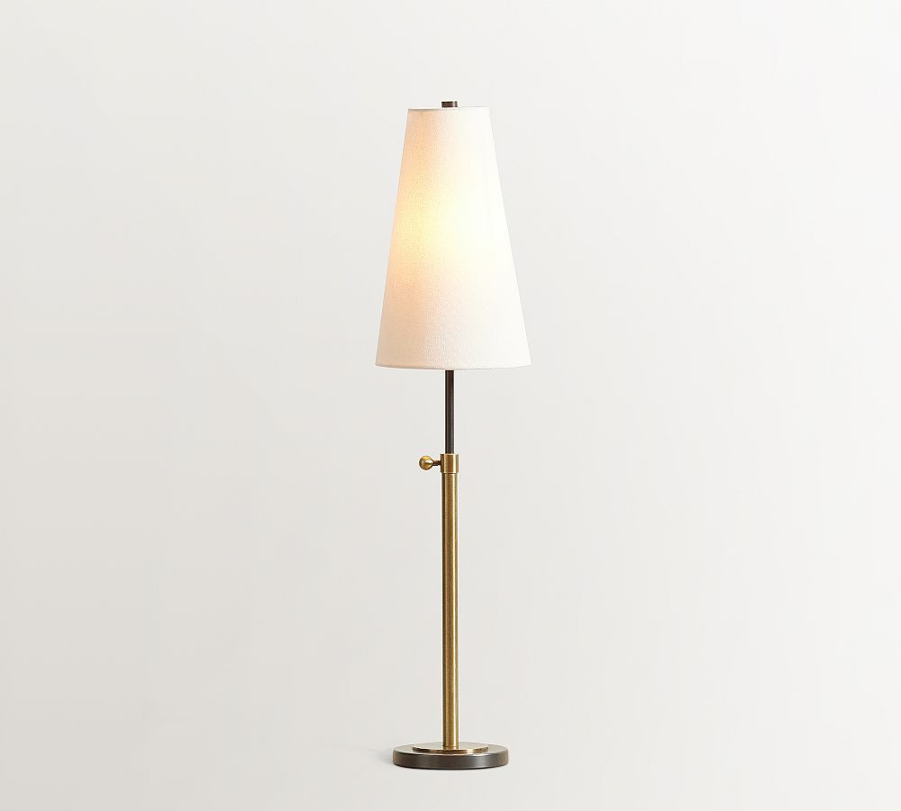 Harrison Metal Adjustable Table Lamp (17") | Pottery Barn (US)