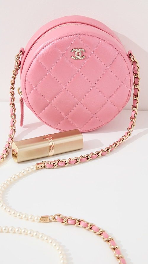 Shopbop Archive Chanel Round Clutch With Chain, Caviar | SHOPBOP | Shopbop