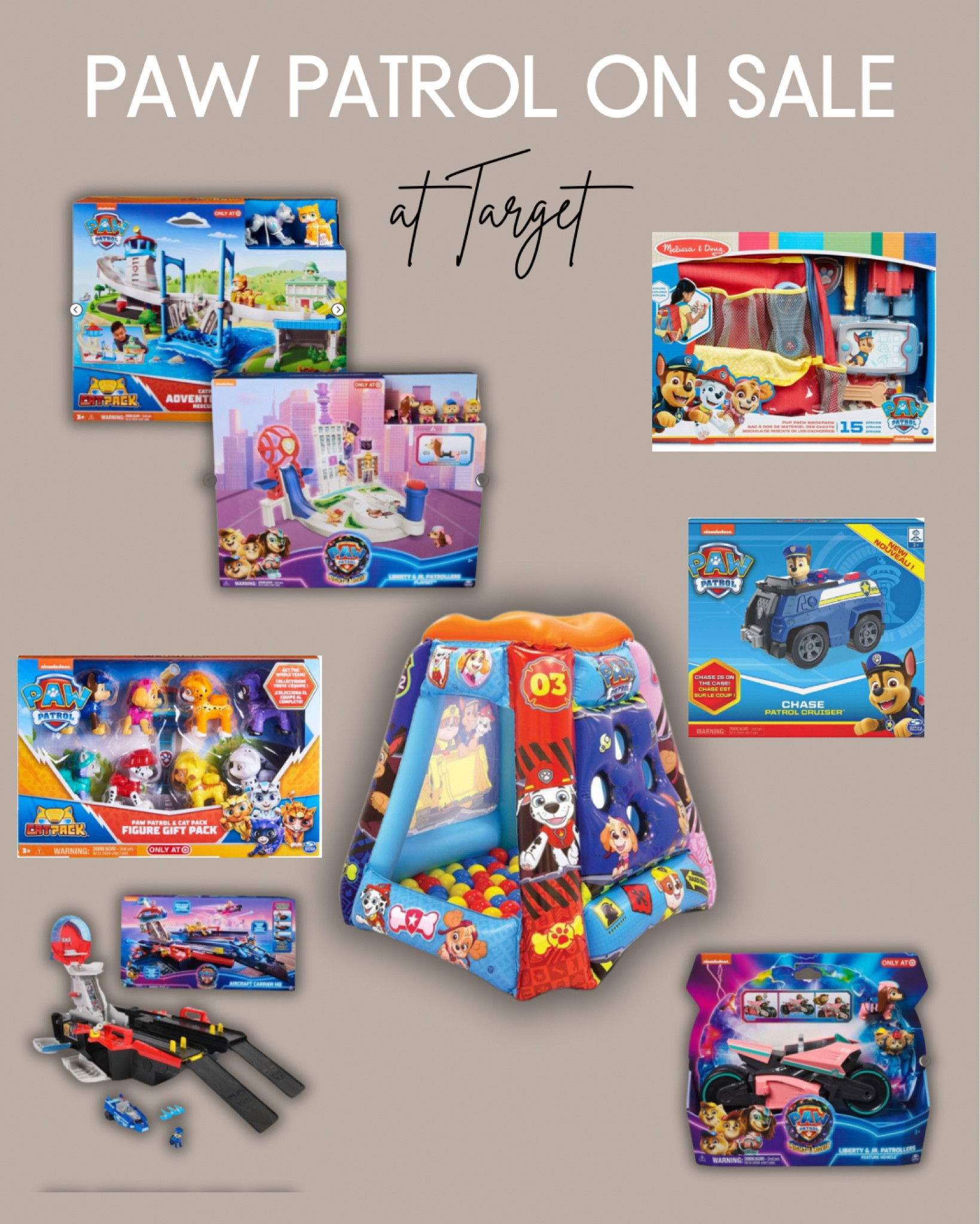 Paw patrol, paw patrol toys, Christmas gifts, toys for kids, toddler toys, target sale, toy sale, target finds 

#LTKGiftGuide #LTKkids #LTKsalealert