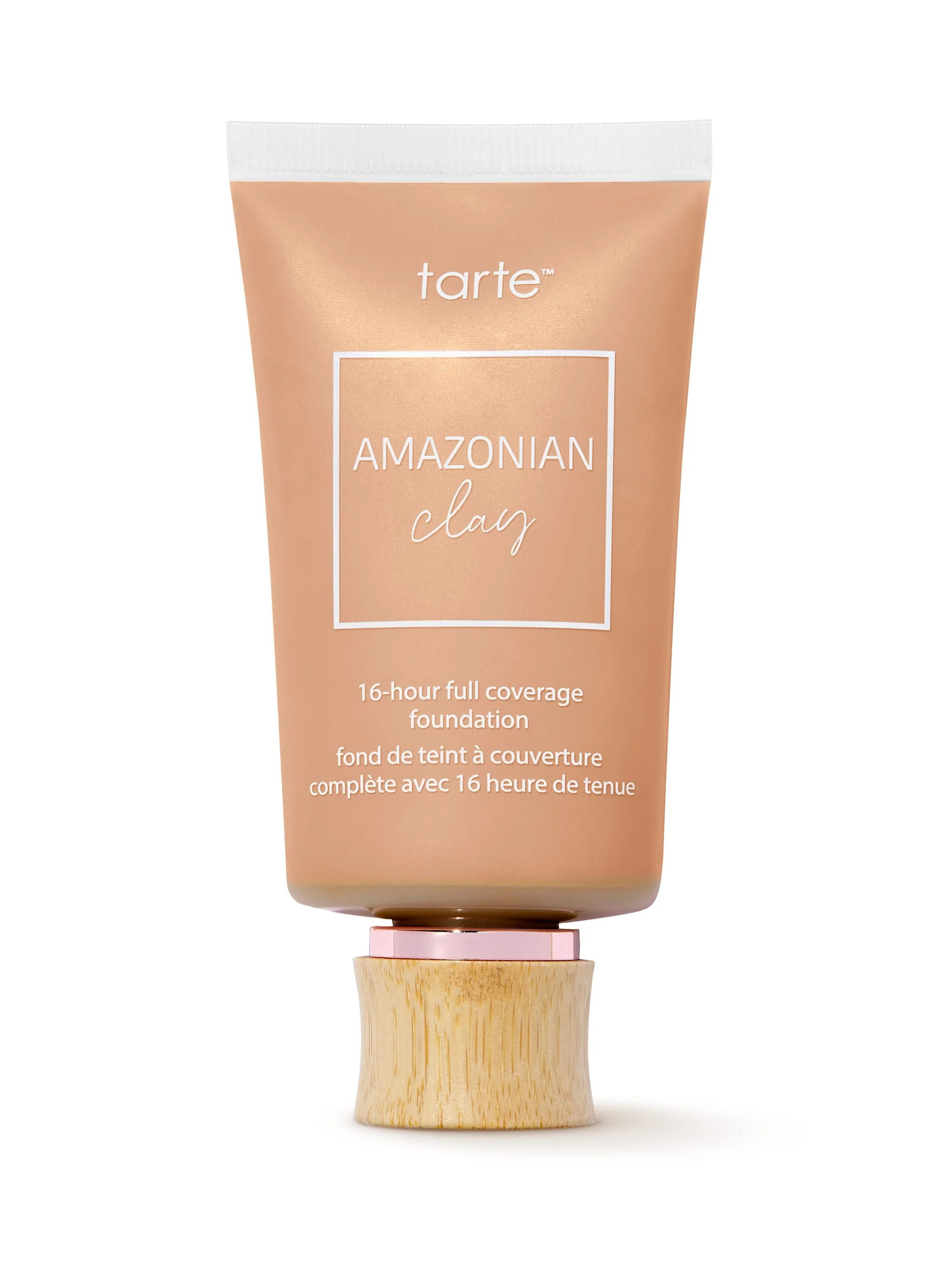 Amazonian clay 16-hour full coverage foundation 28H light-medium honey | Tarte Cosmetics