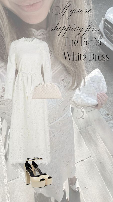The perfect white dress. This one is a favorite staple of mine! 