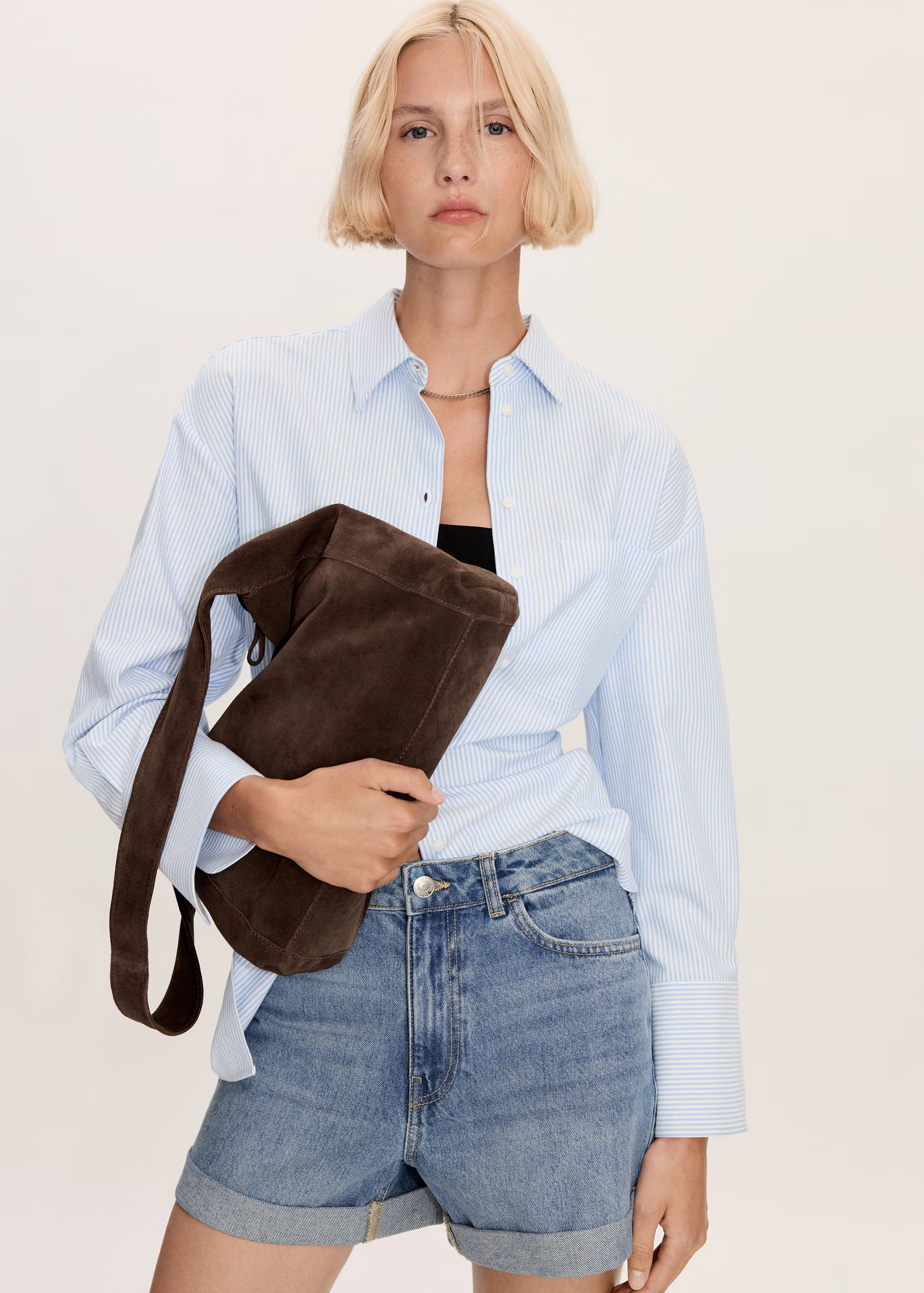 Mom Fit-Jeans-Shorts - Damen | MANGO Deutschland | MANGO (DE)