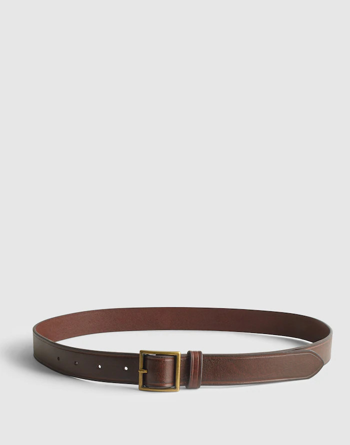 Modern Garrison Leather Belt | Madewell
