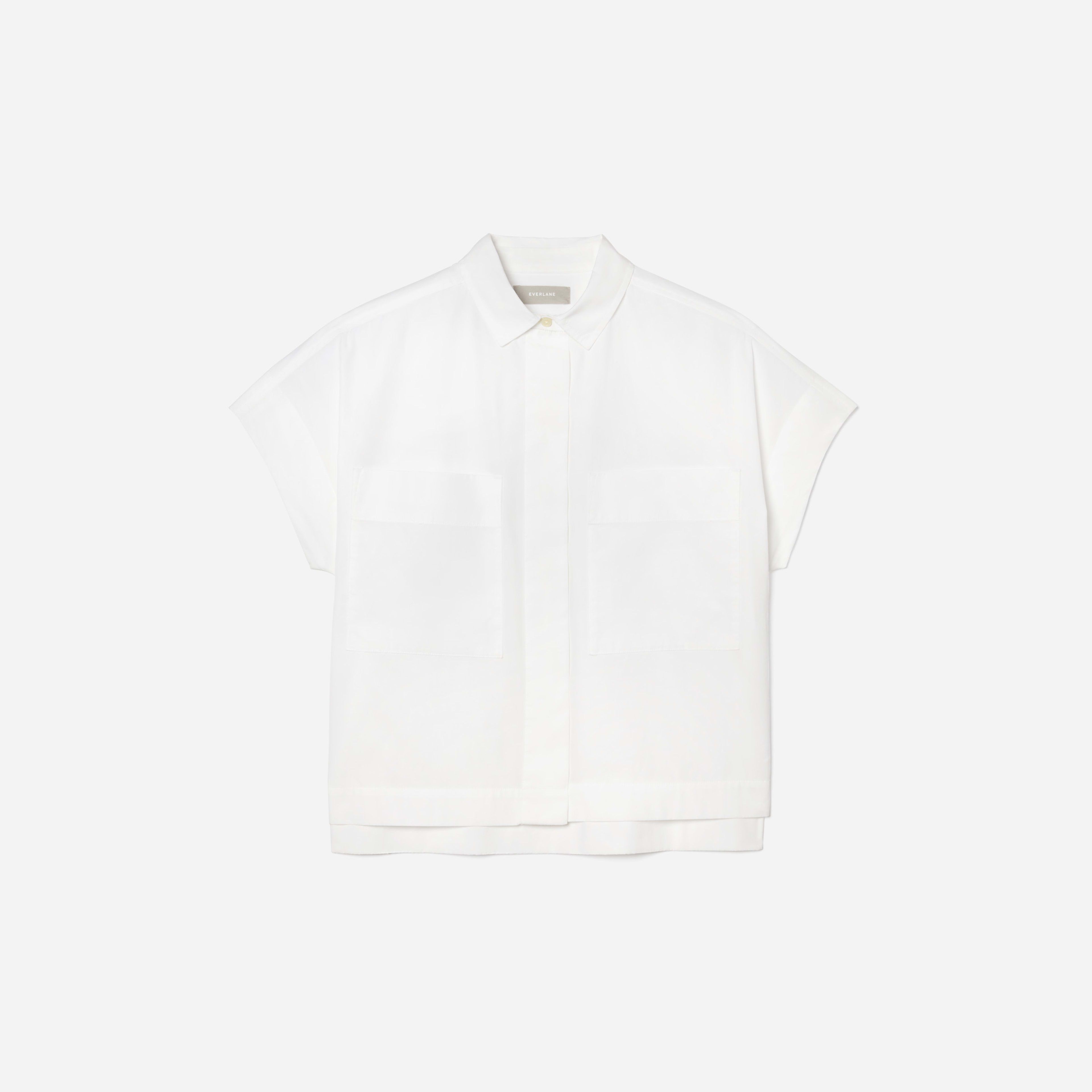 The Poplin Short-Sleeve Box Shirt | Everlane