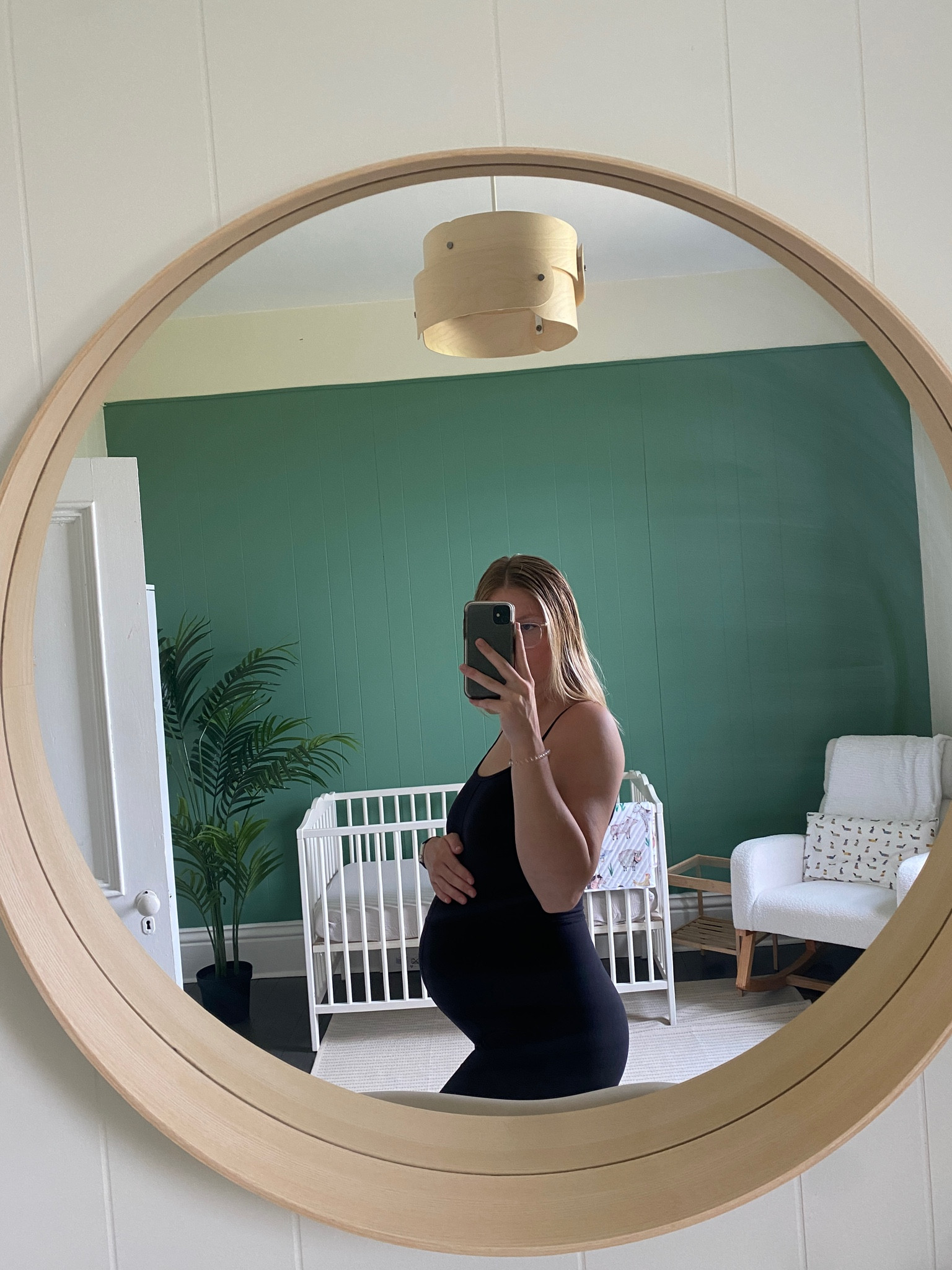 nursery and bump update 🌻🍉🌿🌞

#LTKhome #LTKbump #LTKfit