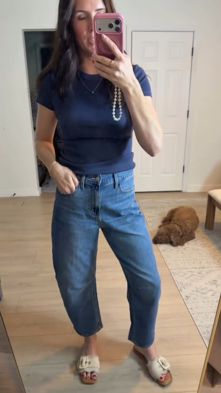 Spring finds from Old Navy that I’m loving right now! 🌸 I grabbed a few new arrivals for myself and some pieces for my husband too, and the sale is SO good right now.

These are the kind of easy, everyday outfits I love for spring — comfy basics, lightweight layers, and pieces you can mix and match all season. Such a good time to grab a few things while everything is on sale!

Sizing for reference:
• Tops: Small
• Barrel jeans: Size 6

#LTKootd #LTKSpringSale #LTKSaleAlert