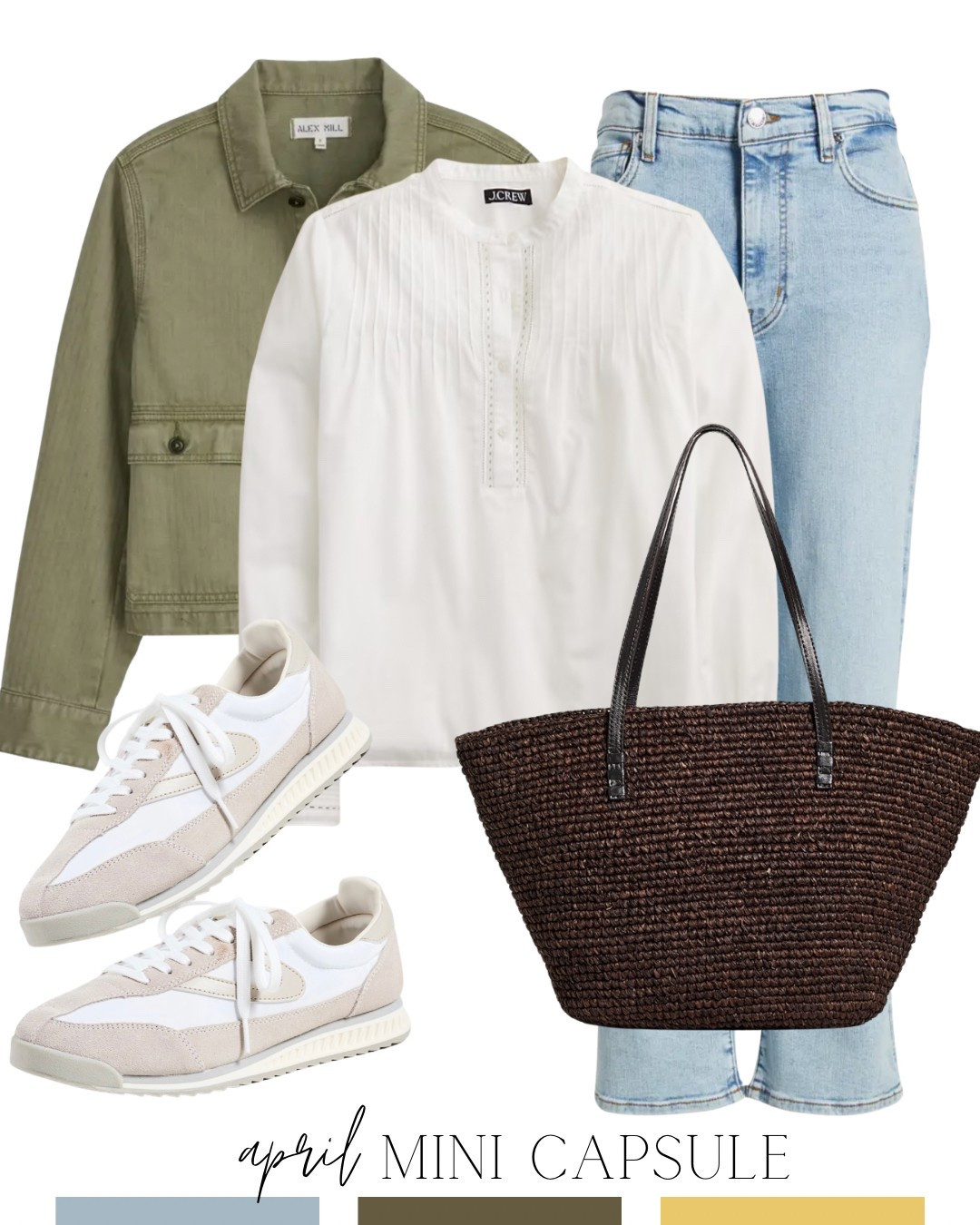 Spring outfit 
Spring capsule 

#LTKSeasonal #LTKOver40 #LTKStyleTip