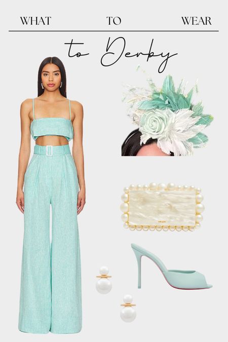 What to wear to the Kentucky derby from Revolve! This color palette is stunning. Fascinator is Fascinate Designs 

#LTKwedding #LTKstyletip #LTKSeasonal