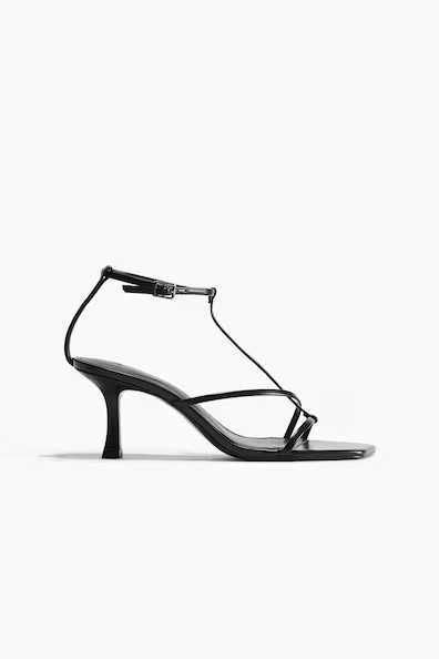Heeled strappy sandals | H&M (UK, MY, IN, SG, PH, TW, HK)