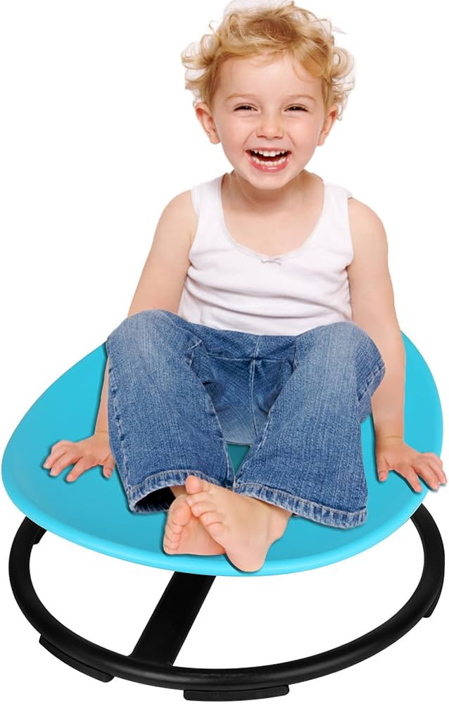 Kids Sensory Swivel Chair, Autism Spinning Chair for Kids Sensory, Sensory Toy Chair, Training Bo... | Amazon (US)