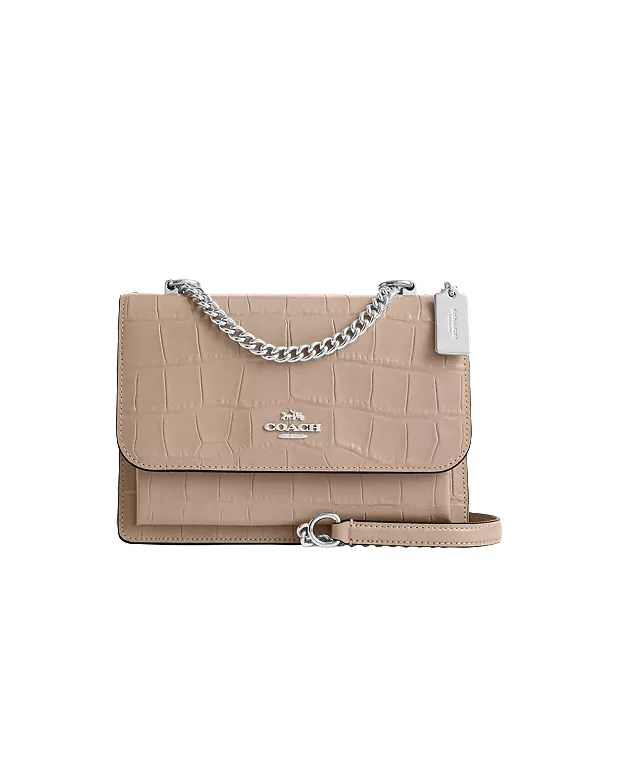 Croc Embossed Leather Klare Crossbody | Coach Outlet US