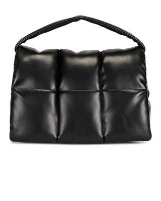 STAND STUDIO Wanda Clutch Bag in Black | FWRD | FWRD 