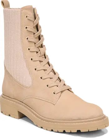 Lydell Mixed Media Combat Boot | Nordstrom