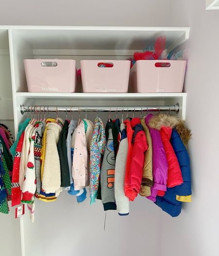 Little Girls Closets organization made easy with pink bins 💕


#LTKfamily #LTKhome #LTKSpringSale