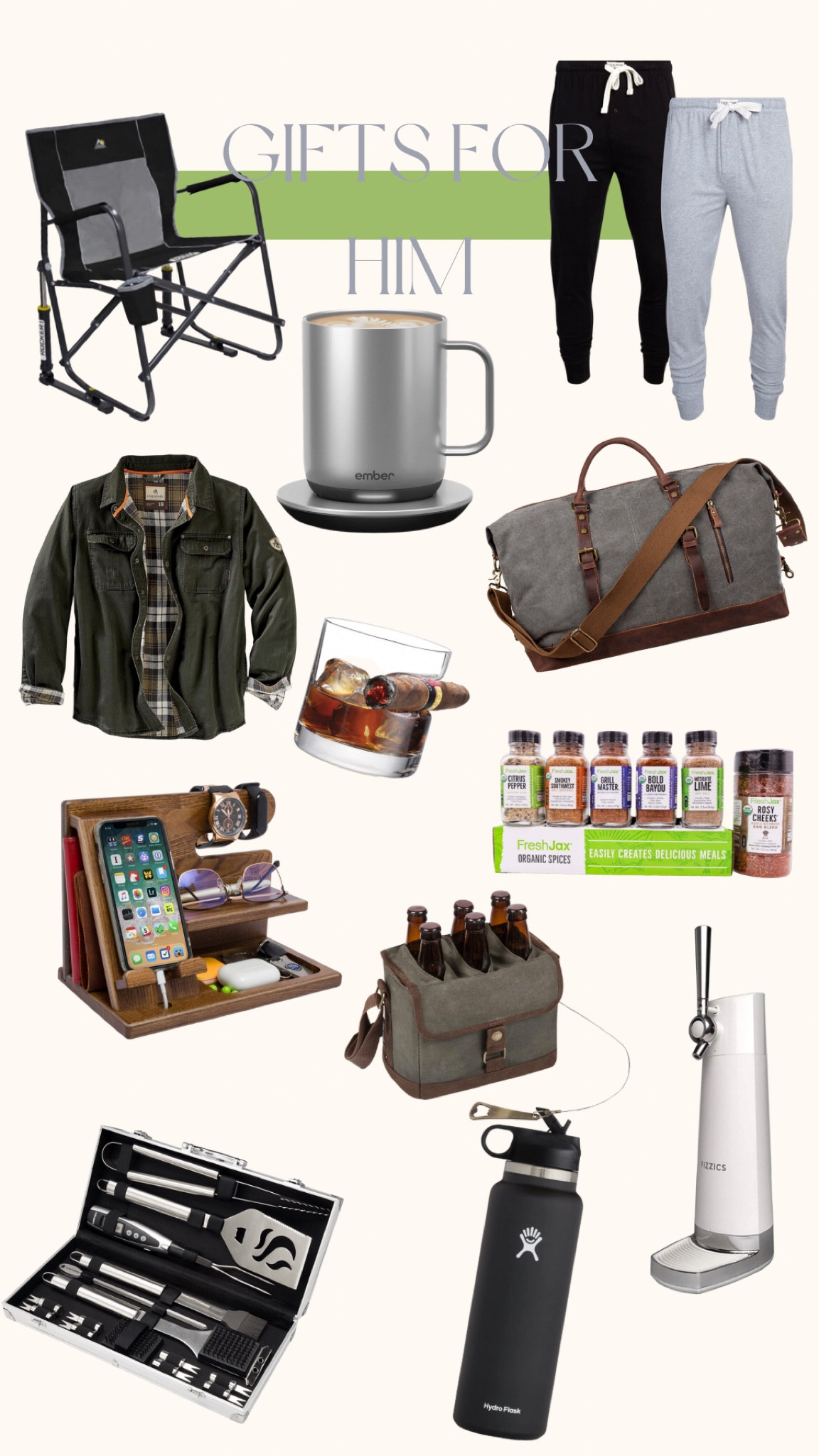 Gifts for him 

#LTKHoliday #LTKmens #LTKGiftGuide