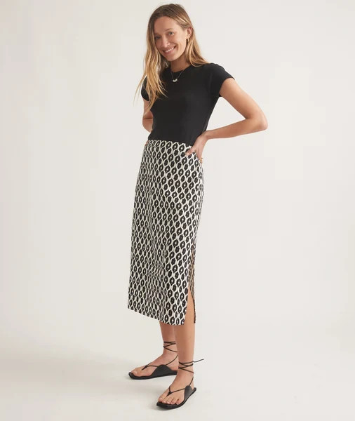 Ryan Slip Midi Skirt | Marine Layer