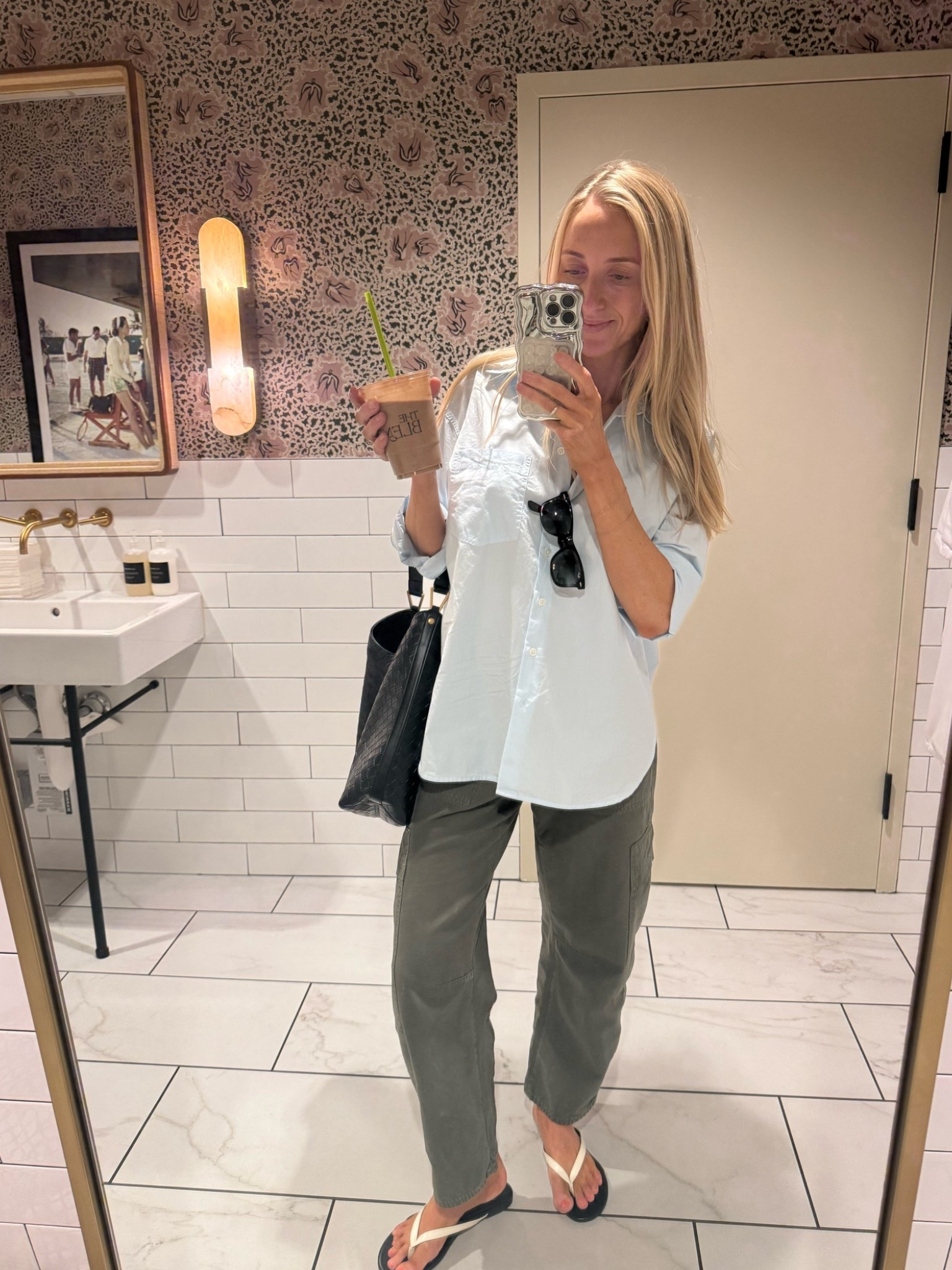 Baby blue oxfor shirt - sized up to a medium for an oversized fit

Olive cargos - obsessed size 24

#LTKootd #LTKmomlife #LTKgrwm