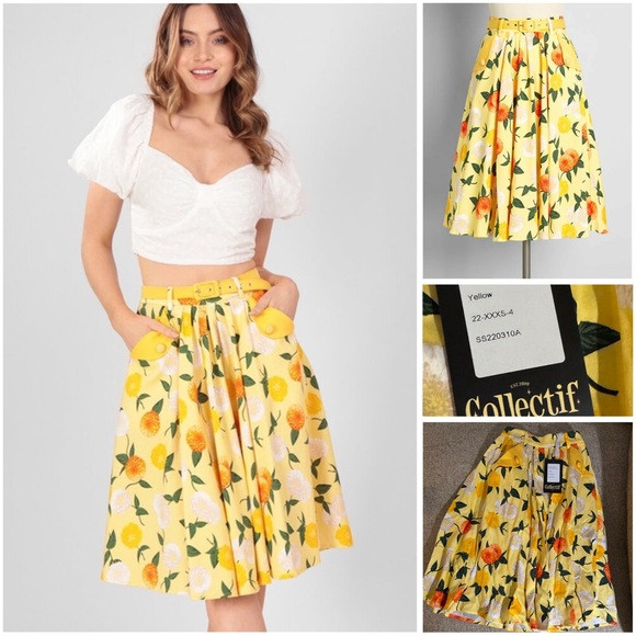 Collectif skirt nwt xxxs | Poshmark