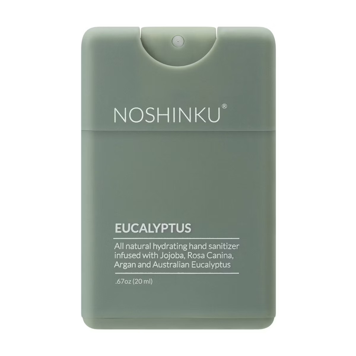 NOSHINKU Refillable Eucalyptus Ultra-Moisturizing Pocket Sanitizer - Travel Size - 20 ml | Target