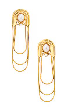 8 Other Reasons Front Facing Earrings in Gold from Revolve.com | Revolve Clothing (Global)
