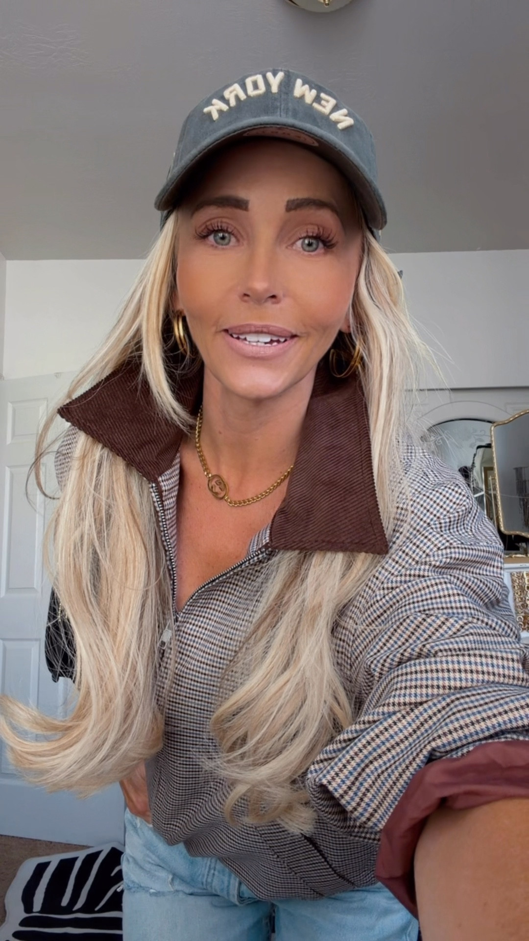 Size small in jackets. Size 2 in jeans (won’t let me link 😢) shoes run true to size, I’m on my second pair 

#LTKdayinmylife #LTKmomlife #LTKootd