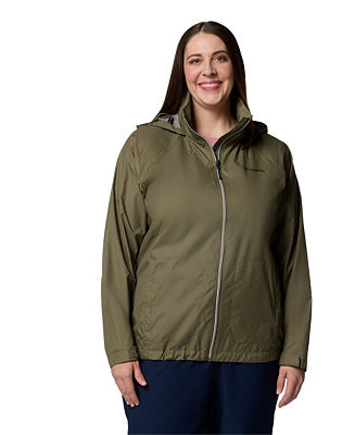 Plus Switchback IV Lightweight Rain Shell Jacket | Macy's