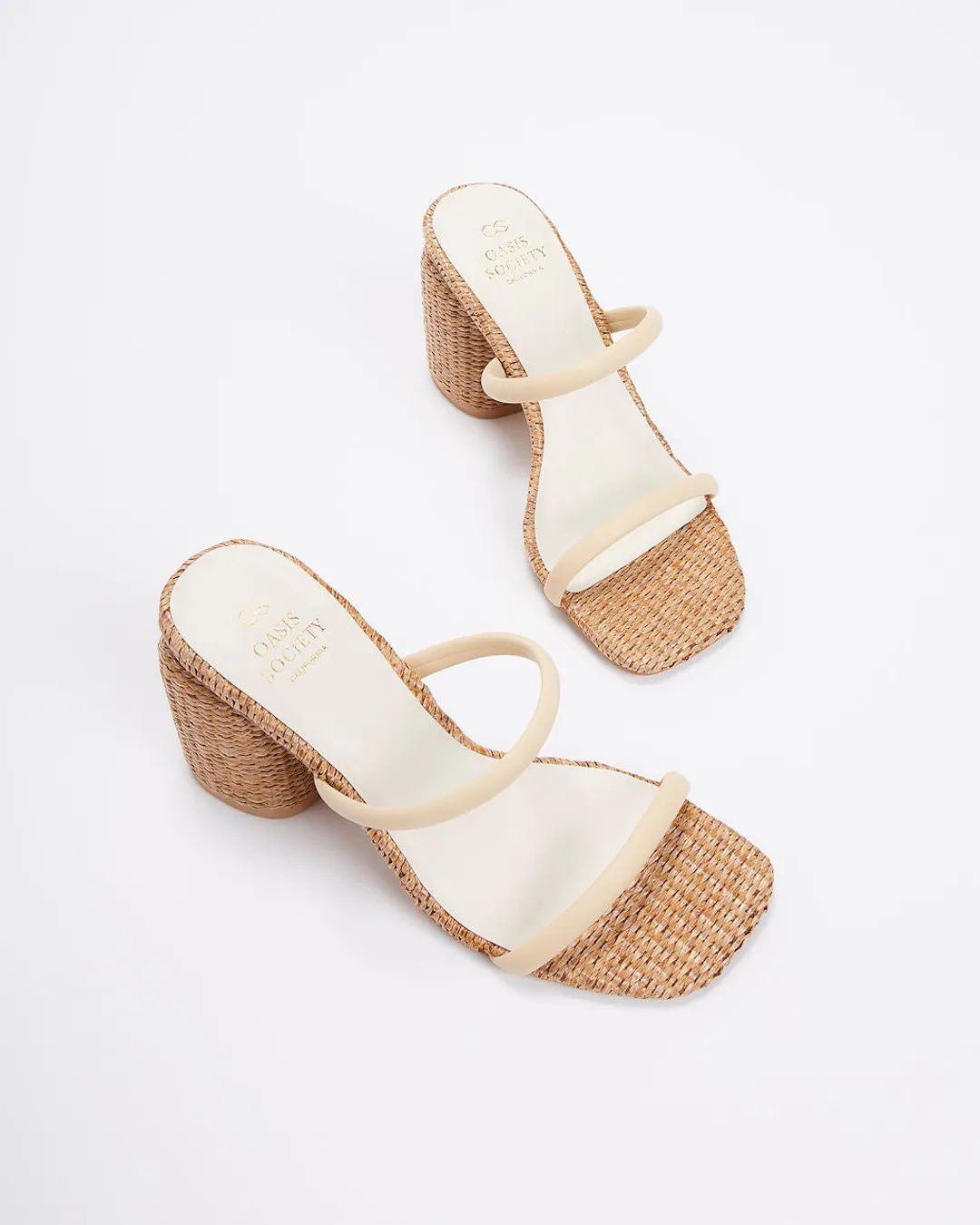 Margaret Woven Heeled Sandal | VICI Collection