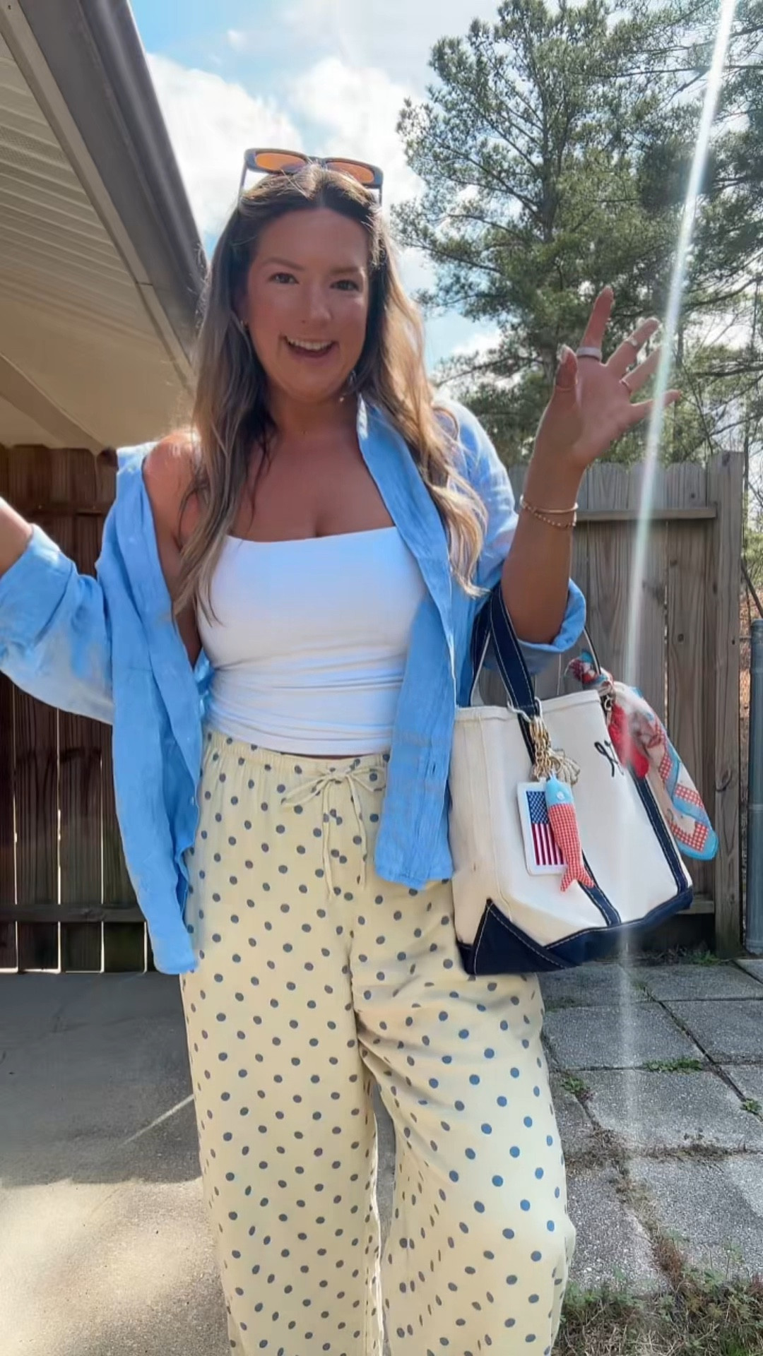 The cutest linen look for that perfect coastal grandma vibe. If you’re wanting an LL Bean Boat & Tote, now is the time to order to have for the summer! 🦞 🌴☀️

#LTKootd #LTKSeasonal #LTKSpringSale