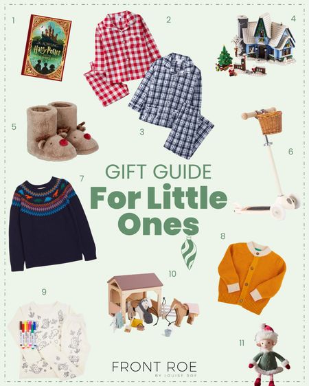 This gift guide for little ones is full of soft Pjs, lovely clothes, toys and the best Harry Potter book 📖 

#LTKbaby #LTKkids #LTKHoliday