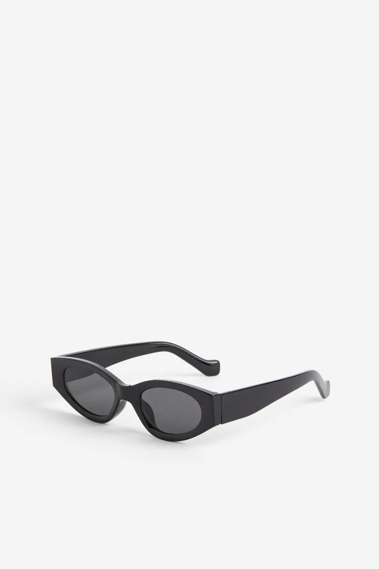 Gafas de sol ovaladas - Negro - MUJER | H&M ES | H&M (FR, IT, ES, PT, BE)