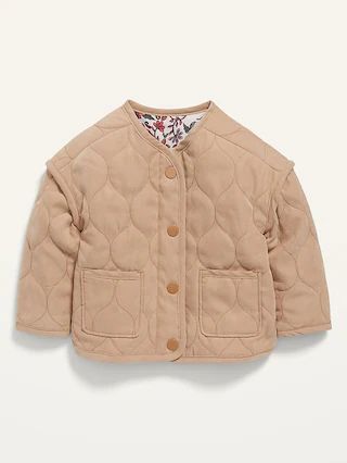 Quilted Snap-Front Jacket for Baby | Old Navy (US)