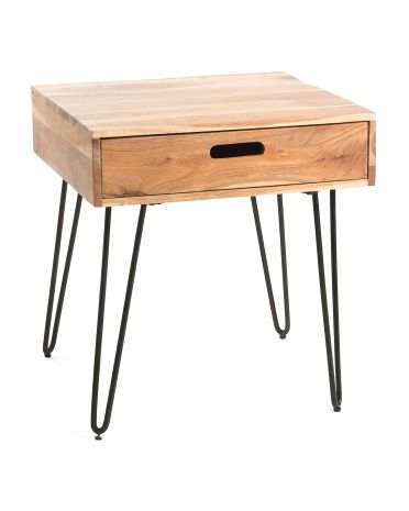 Accent Table With Drawer | TJ Maxx