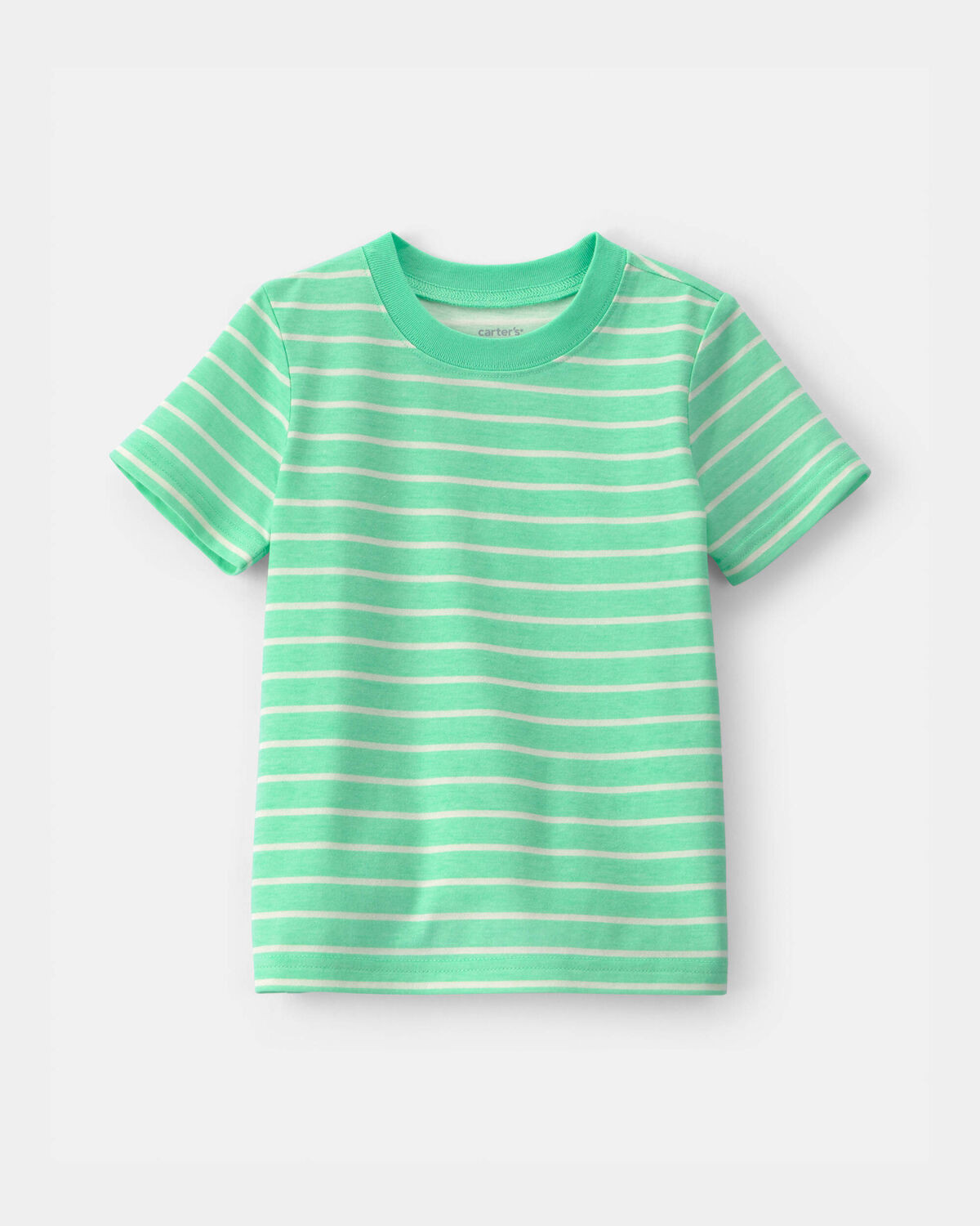Toddler Striped Tee - Green | Carter's Inc