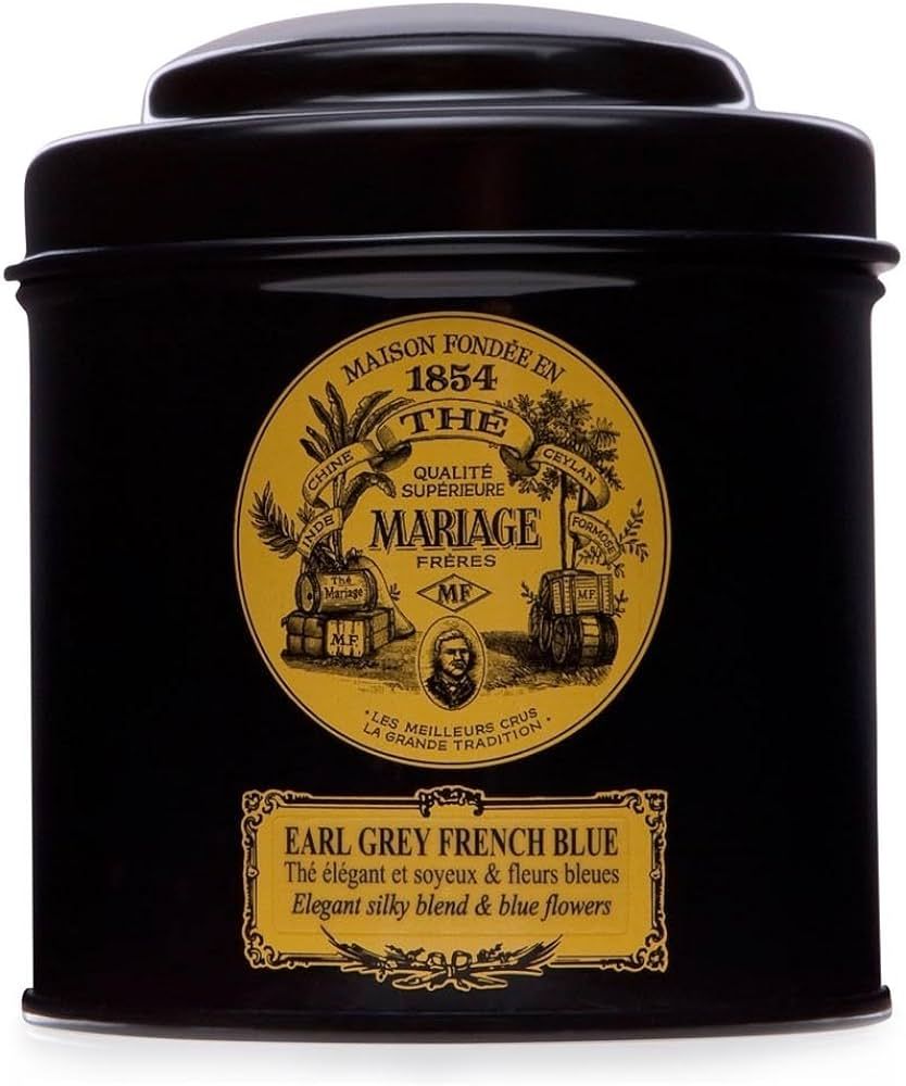 MARIAGE FRERES. Earl Grey French Blue 100g Loose Tea, Tin Caddy (1 Pack) | Amazon (US)