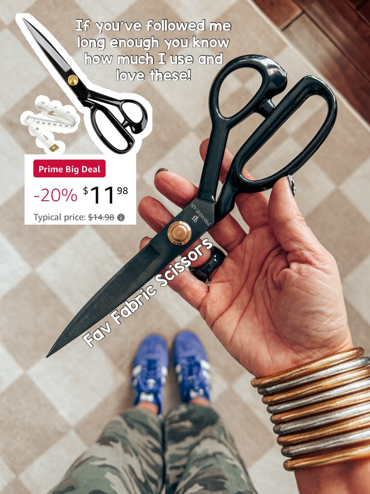 This are the best fabric scissors I’ve ever used! I love them…only cut fabric with them! ✂️

#LTKSaleAlert #LTKOver40