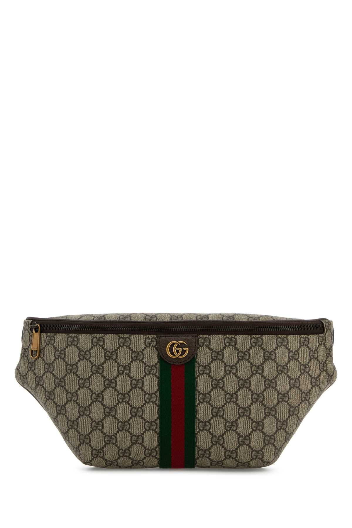 Gucci GG Monogram Canvas Belt Bag — Beige - 80 | Italist Inc.