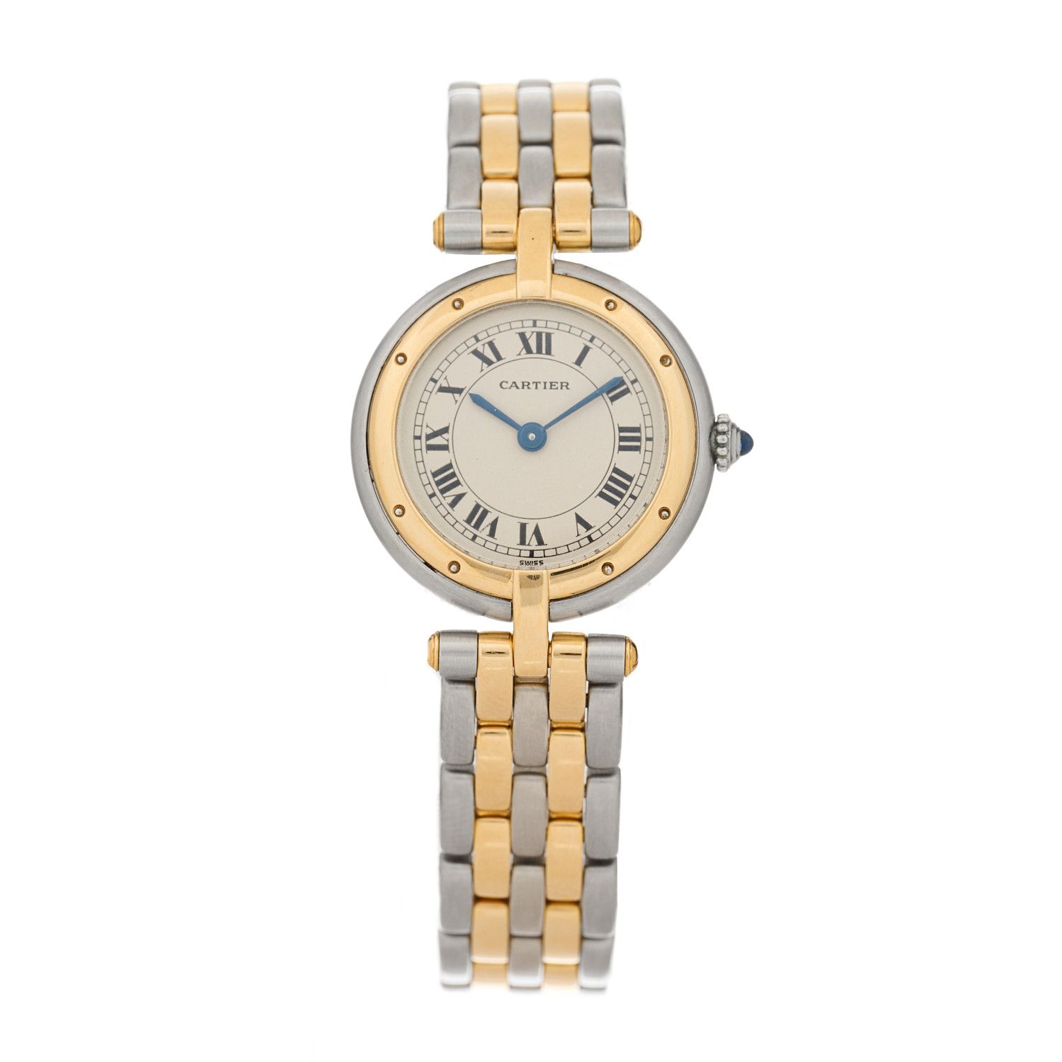 Stainless Steel 18K Yellow Gold 24mm Panthere Vendome Quartz Watch | FASHIONPHILE (US)
