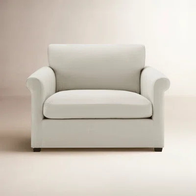 Joelle 49.5'' Wide Upholstered Armchair With Round Arms | Wayfair North America