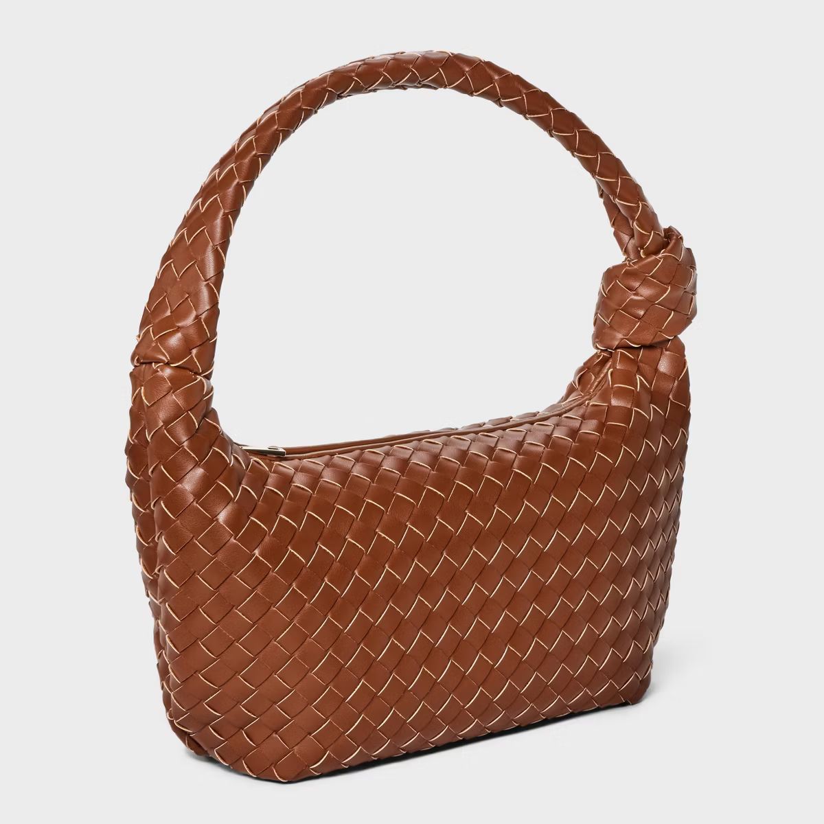 Woven Slouchy Shoulder Bag - A New Day™ Brown | Target