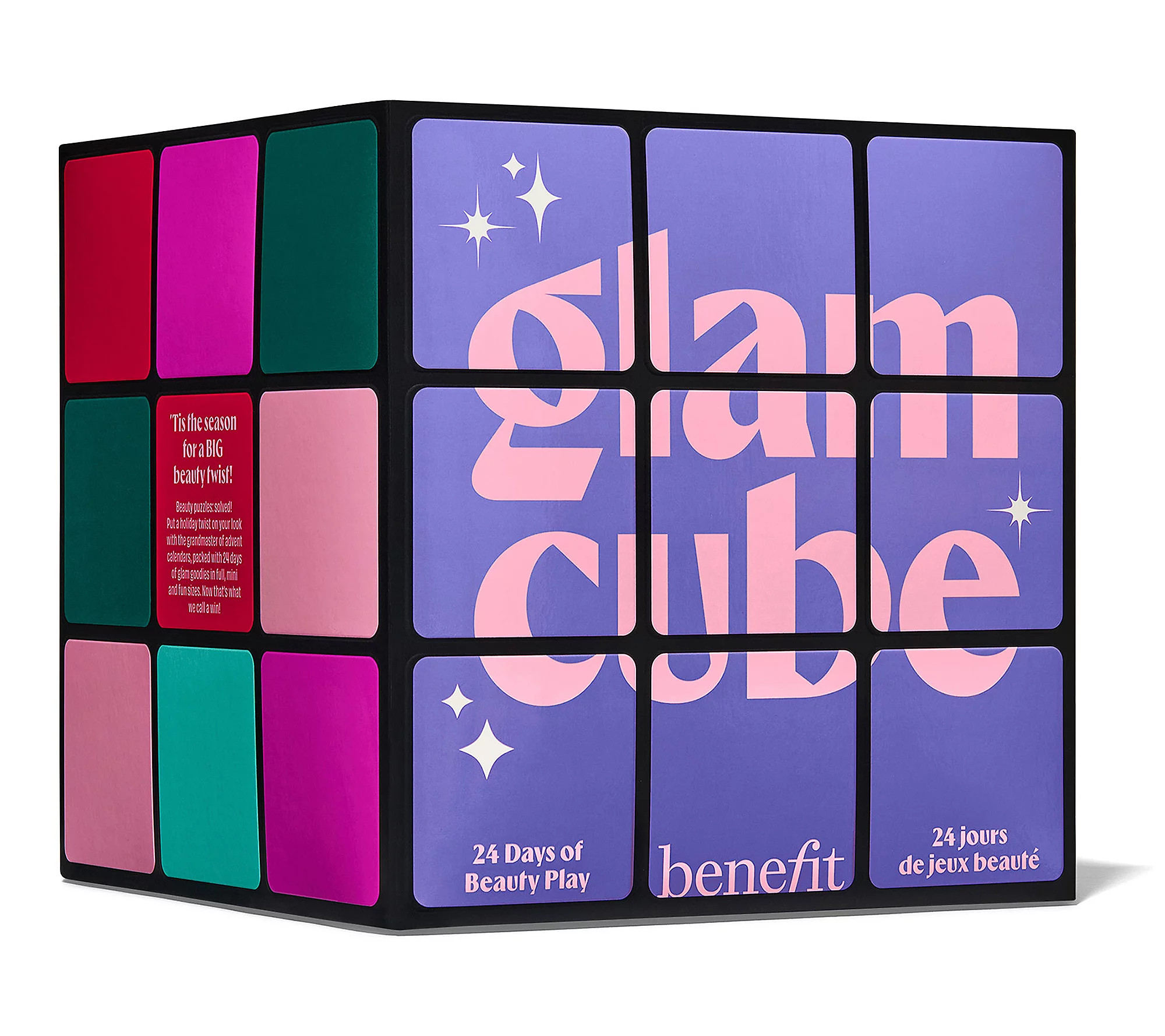 Benefit Cosmetics Glam Cube 24-day Beauty Adven t Calendar | QVC