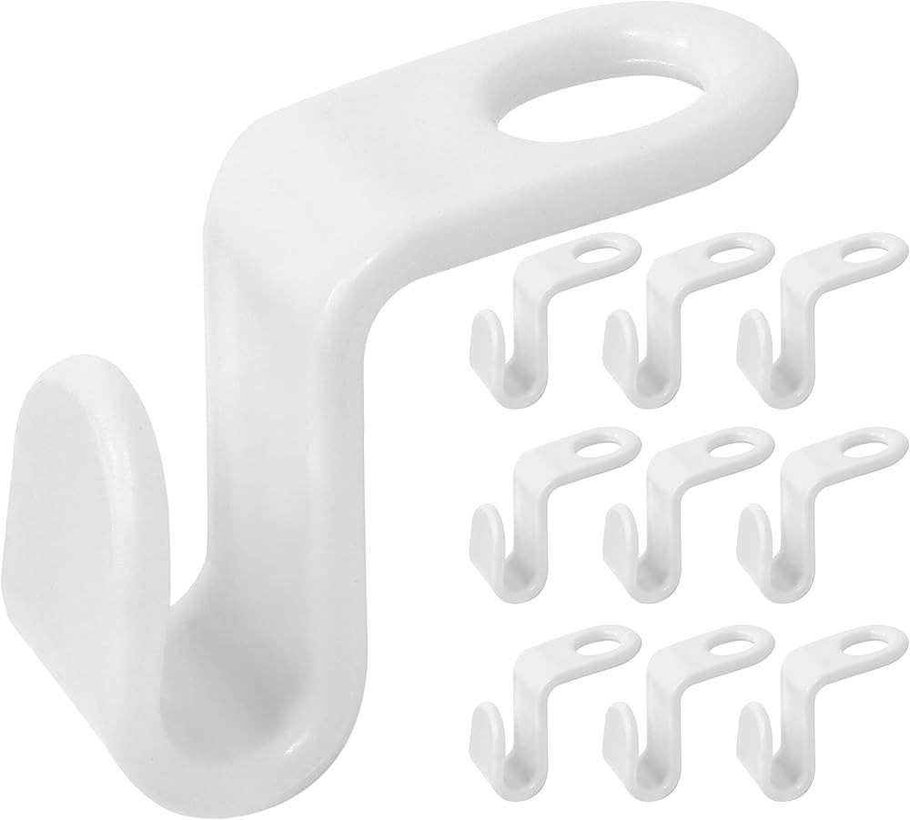 Bakecat Clothes Hanger Connector Hooks, 20 Pcs Coat Hanger Hooks Super Space Saving for Closet, W... | Amazon (UK)