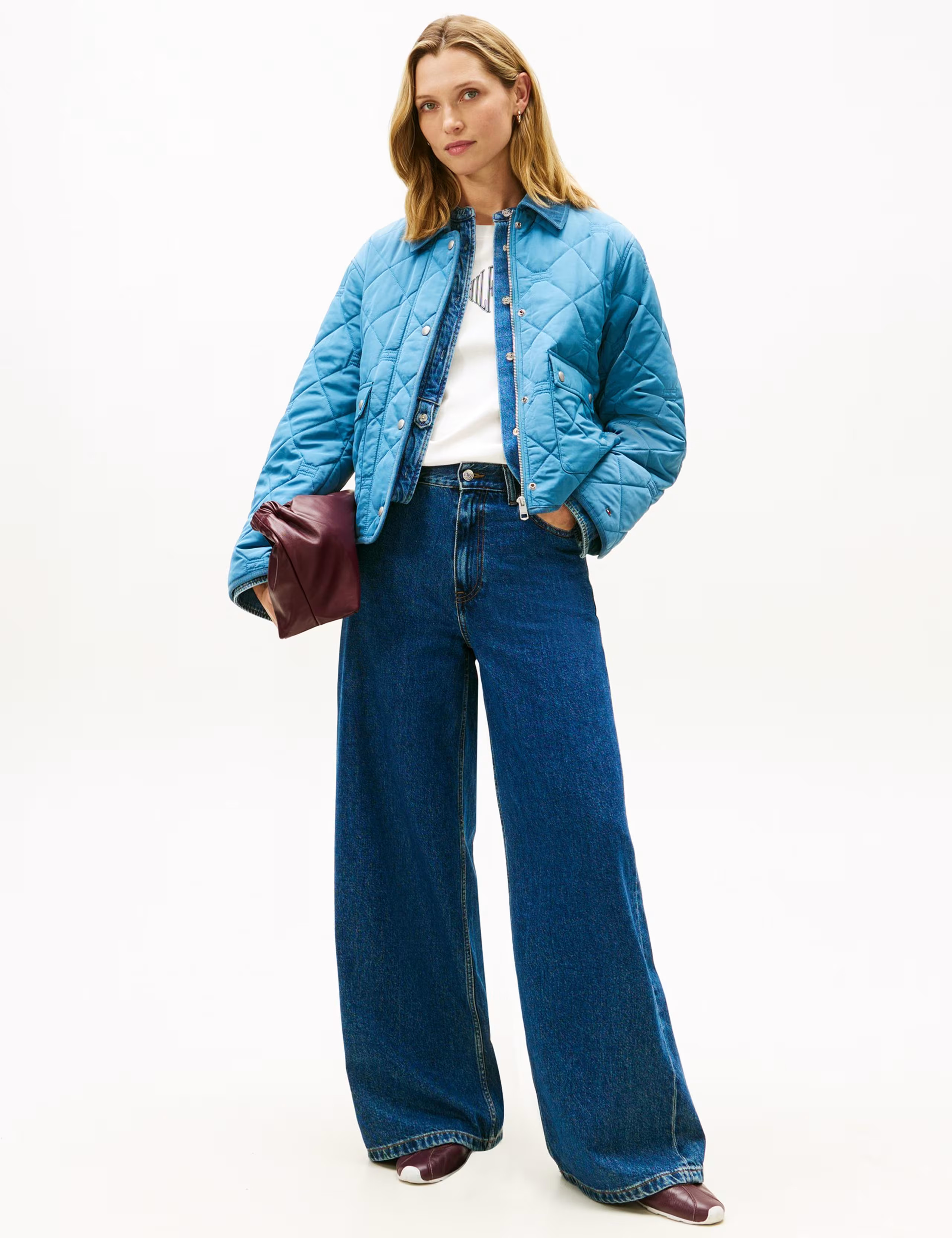 Padded Quilted Short Utility Jacket | Marks & Spencer (UK)