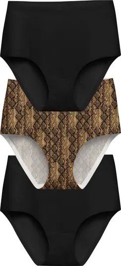 Assorted 3-Pack High Waist Panties | Nordstrom