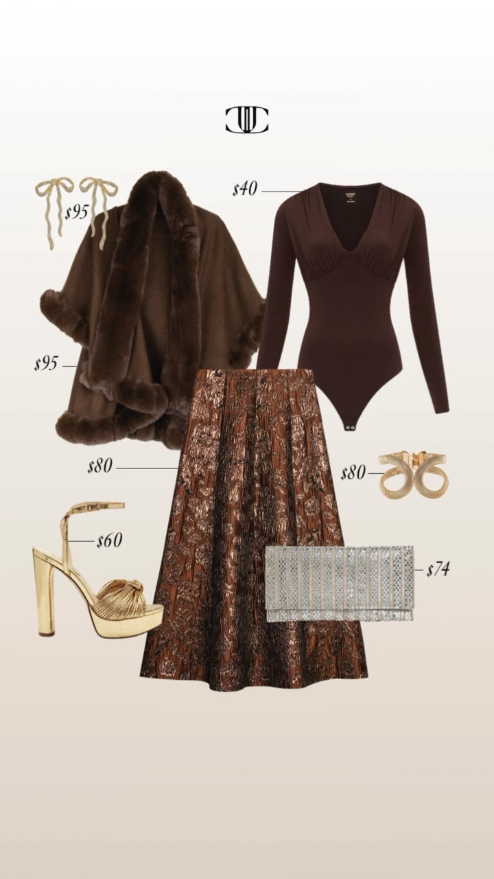 Holiday party season is HERE ✨ and I pulled together 10 chic, budget-friendly looks to help you get dressed for every event on your December calendar. From sparkly trousers and luxe faux fur to metallic skirts, statement tops, and party-ready knit sets—these styled outfits make getting dressed easy and elevated.

Swipe through to shop each look directly and save this post for holiday outfit ideas you can wear to: Christmas dinners, office parties, cocktail nights, gift exchanges, school events, festive date nights, NYE and more.

#HolidayOutfits #HolidayStyleGuide #WhatToWear #ChristmasPartyOutfit #NYEStyle #FestiveFashion #BudgetFriendlyFashion #HolidayLooks #SparkleSeason #ChicStyleIdeas #WinterWardrobe #JCathell

#LTKSeasonal #LTKHoliday #LTKOver40