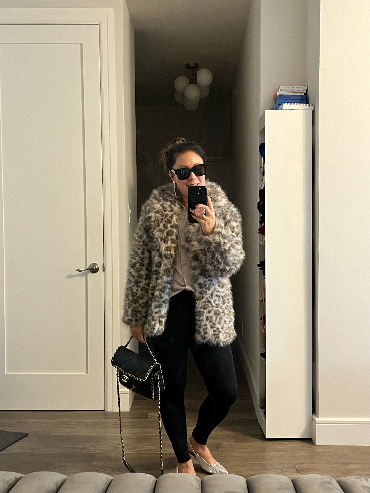 Housewives or mob wives? Entire outfit is budget friendly. I’m wearing an xxs in the faux fur jacket, an xs in the top and a seven in the shoes. A 6.5 in the shoes would be better for me. Runs big! Order multiple sizes to try. 

#LTKStyleTip #LTKItBag #LTKShoeCrush