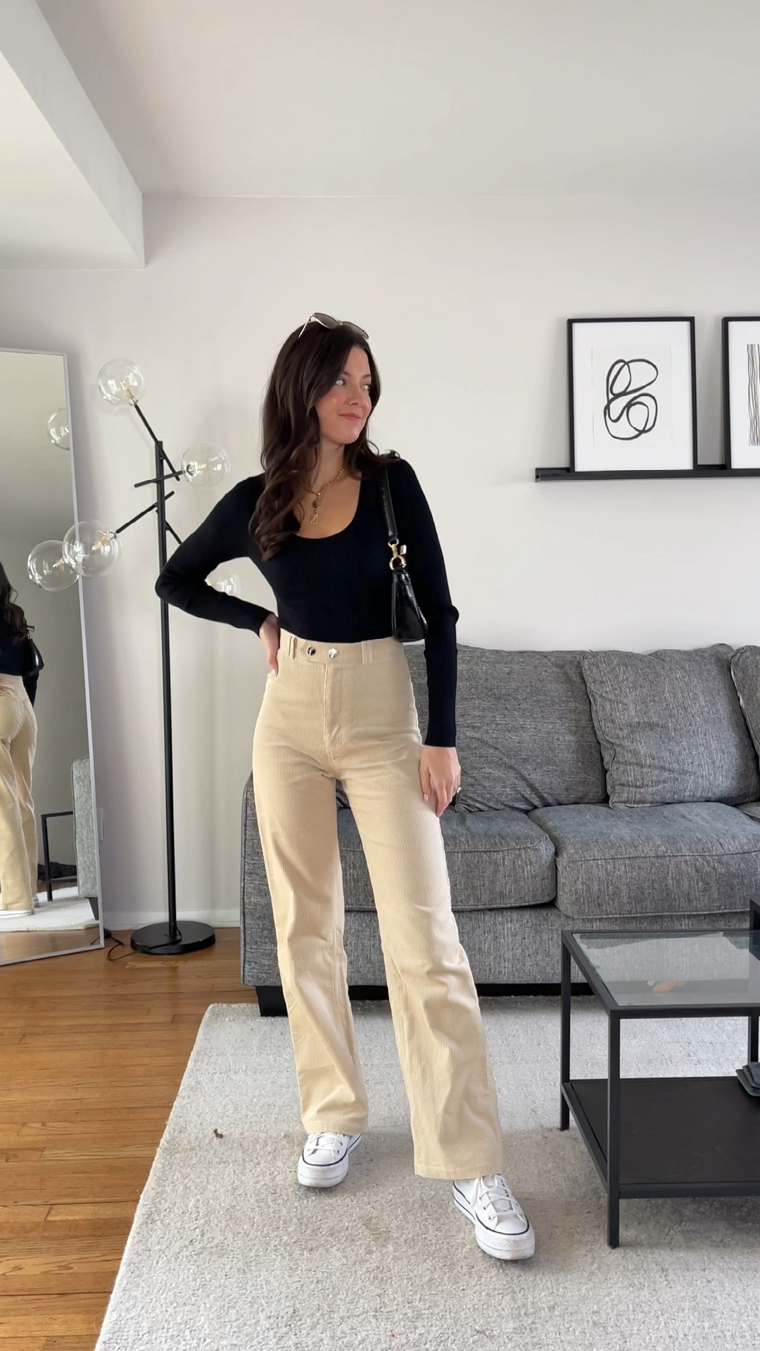 Simple outfits are my fave :)

Wearing size 2 in the pants and S in the bodysuit! 

#LTKunder100 #LTKFind #LTKSeasonal