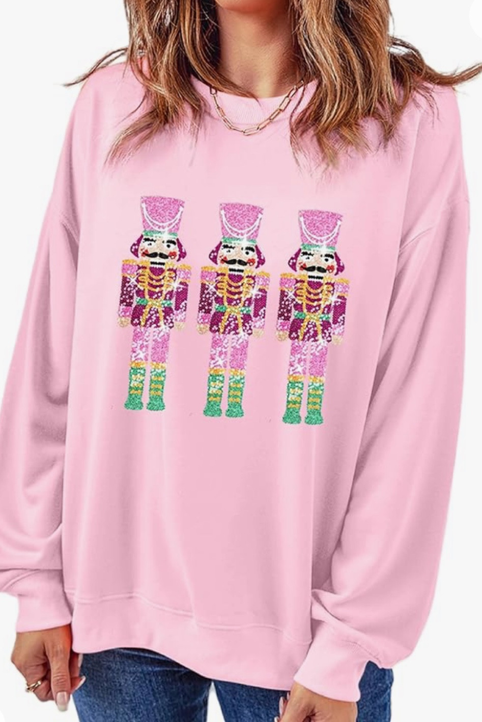 Fancy Schmancy Christmas
The Queen of Sparkles DUPE
Holiday Sweater
Nutcracker
Pink Christmas 
Glitter
Shimmer
Sparkly

#LTKGiftGuide #LTKstyletip #LTKHoliday