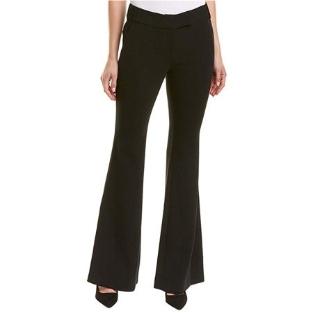 Rachel Zoe Womens Iva Flare Casual Trouser Pants Black 10 | Walmart (US)