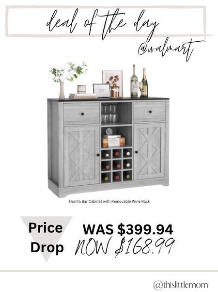 ON MAJOR SALE OVER $200 OFF!! 

Homfa Bar Cabinet with Removable Wine Rack, Wine Bar Buffet Cabinet with Storage, Liquor Bar Buffet Sideboard



#LTKhome #LTKstyletip #LTKsalealert