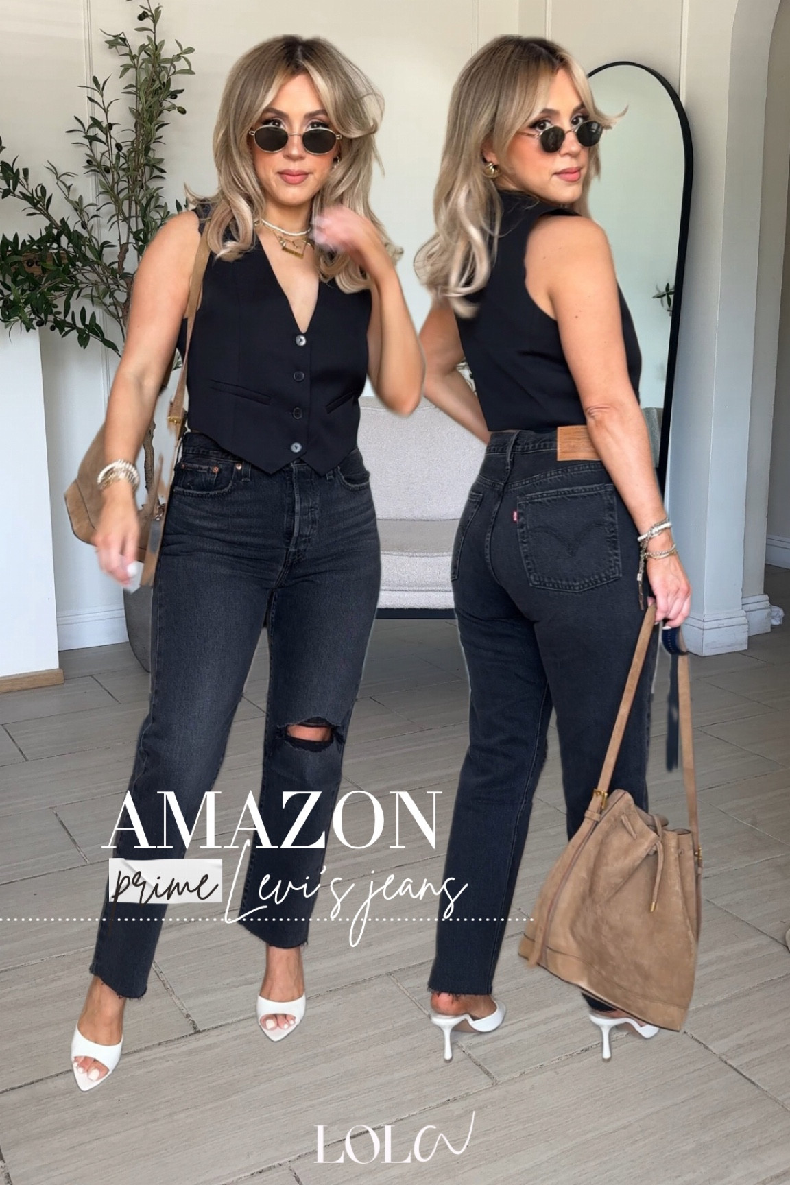 Amazon prime Levi's jeans! 

✔️ color: after sunset black
✔️size 29
✔️vest small 

#LTKSaleAlert #LTKU #LTKFindsUnder50